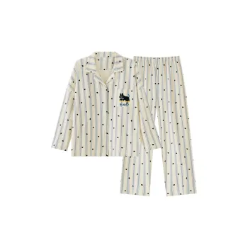 OUSHIBO Pajama Set Women's Ecru