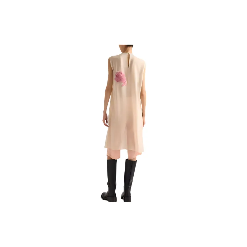 PRADA Georgette Midi Dress-2