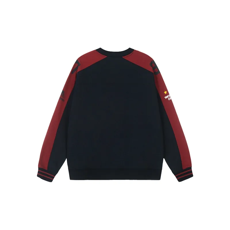 A Chock Sweatshirt Unisex Navy Blue-1