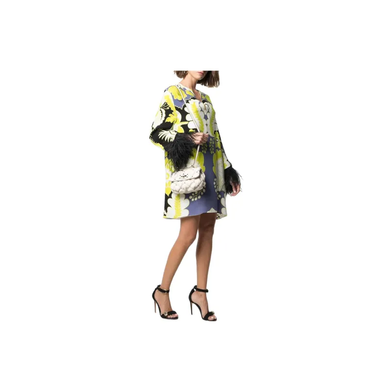 Valentino Long-Sleeved Dresses Women's Yellow-2