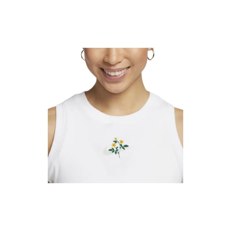 Nike Sportswear Essentials Series Tank Tops Women's White-3