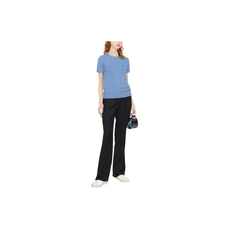 Polo Ralph Lauren FW22 Cashmere Sweater Women's Blue-1