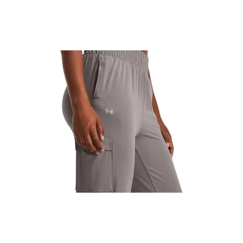 Under Armour Meridian Knitted Sweatpants Women's Gray-5