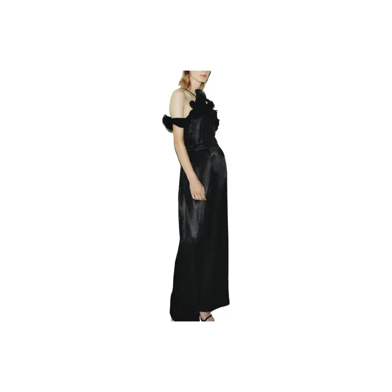 ZARA Jumpsuits Women's Black-4