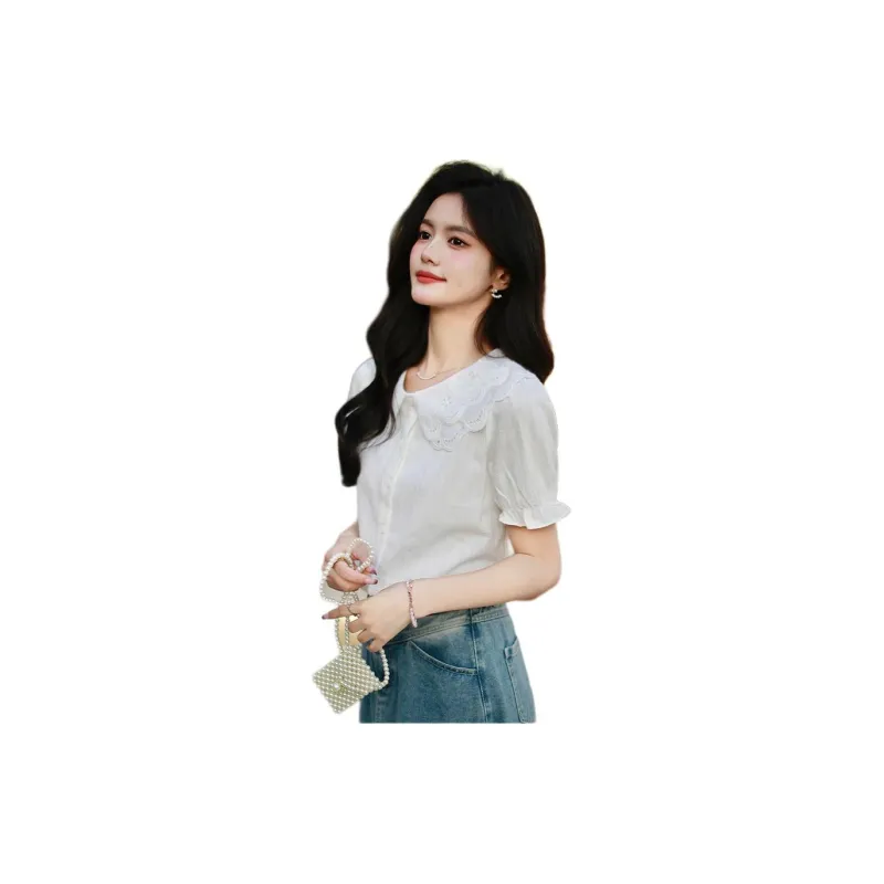 ETSE Shirts Women's White-3
