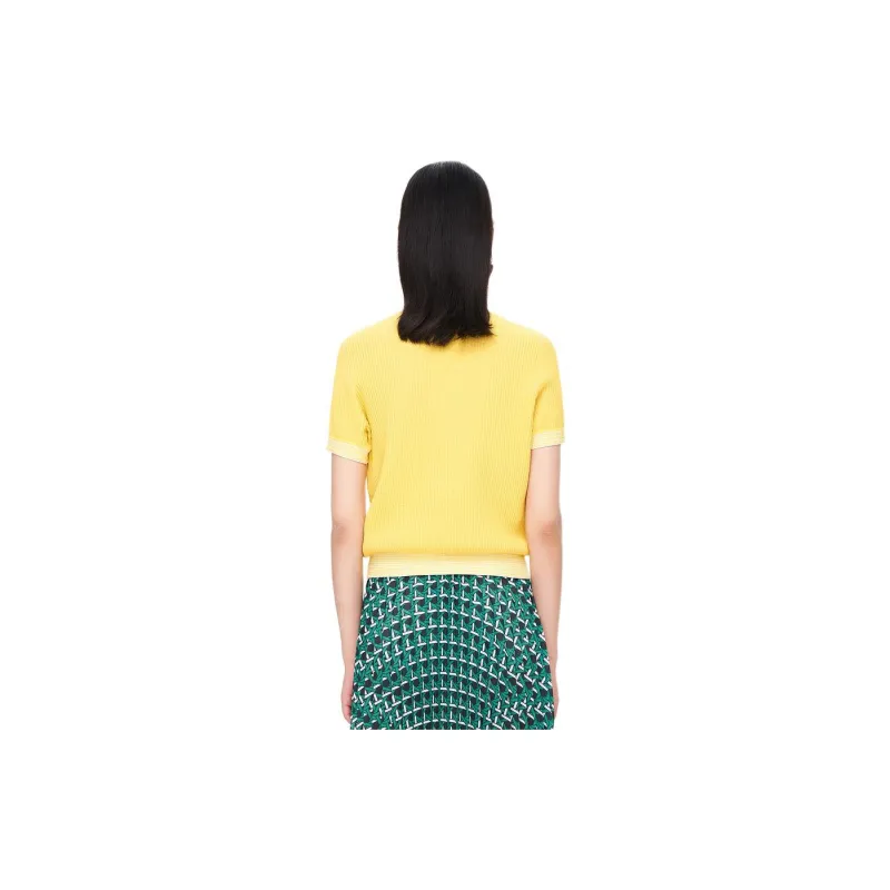 XII BASKET Knitwear Women's Yellow-1