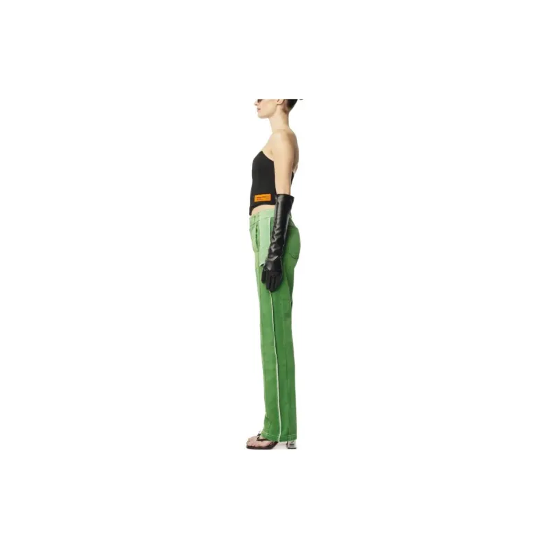 HERON PRESTON Mid rise Distressed finish Trousers-4