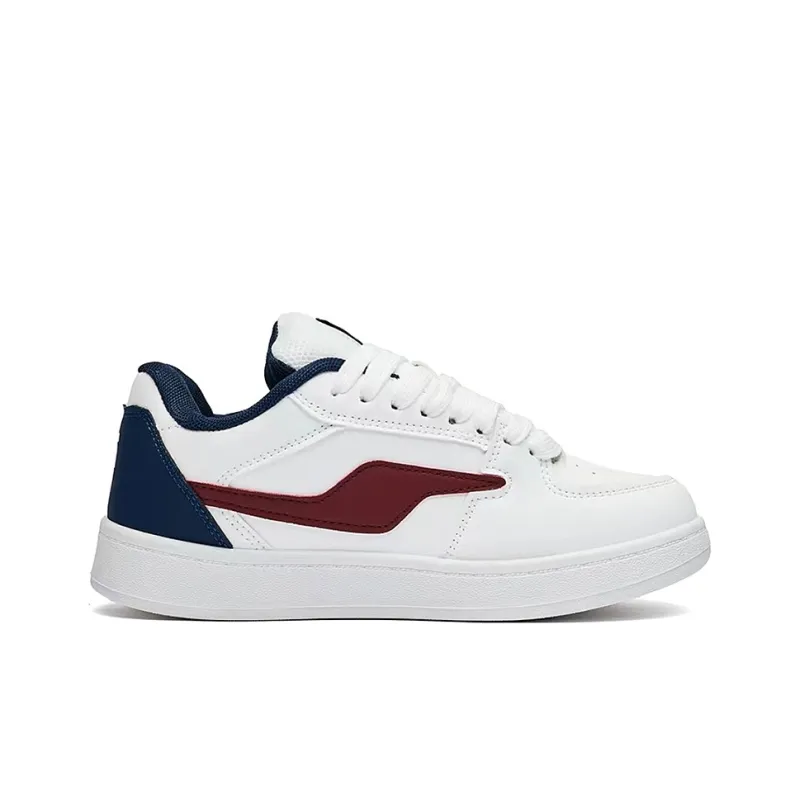 MEXICAN Abrasion Resistant Low Top Skateboard Shoes Women's White-7