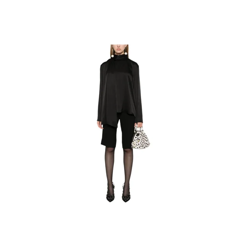 Magda Butrym Satin Blouse-1