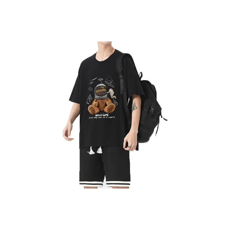 WJBS Drop Shoulder Sleeve T Shirt Unisex-2