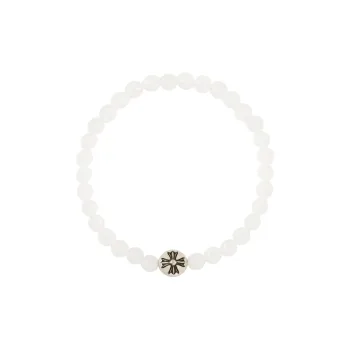 Chrome Hearts 925 Sterling Silver Bracelets Unisex White