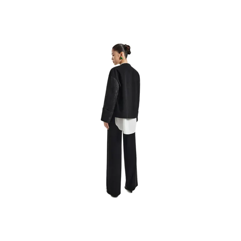 NAWEI Jackets & Coats Women's Black-1