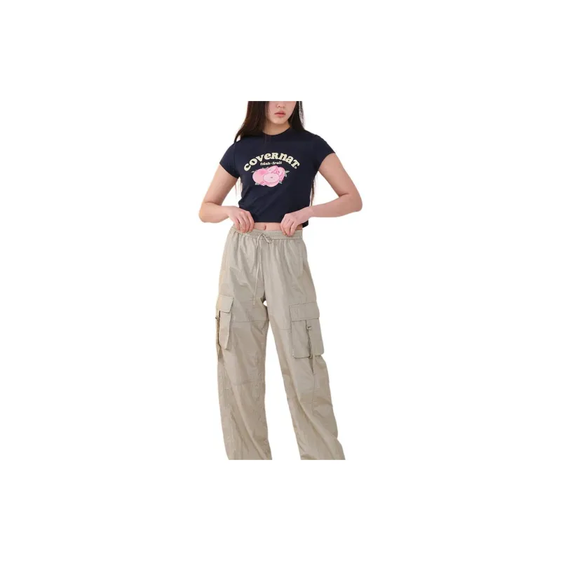 COVERNAT T Shirt Women's Marine Blue-2