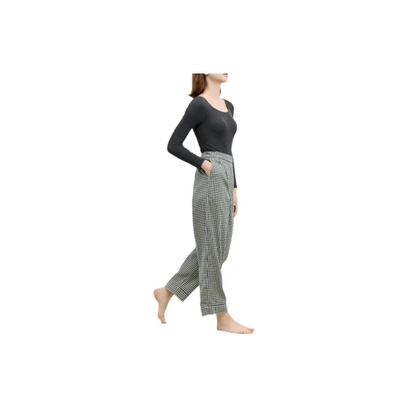 UNIQLO Casual Pants Women's Dark Green-2