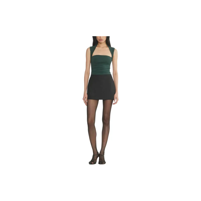 ARITZIA Aritzia Contour Flourish Bodysuit Bodysuits Women's Scarab/Scarab Beetle Color-2