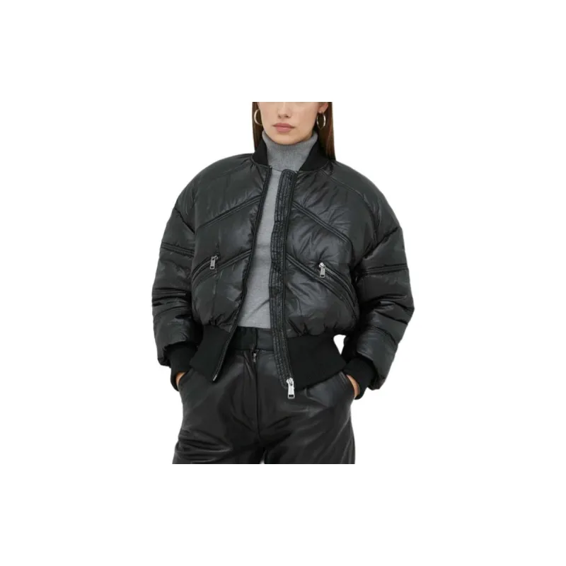 GUESS Jackets & Coats Women's Black-1