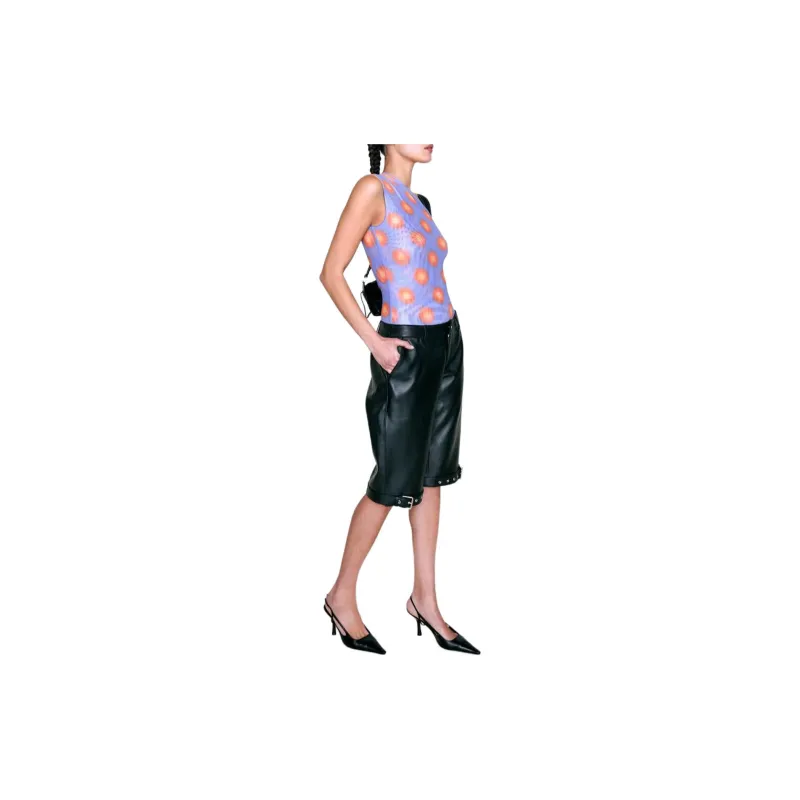 Miaou JADE BODYSUIT Bodysuits Women's Orange Purple-3