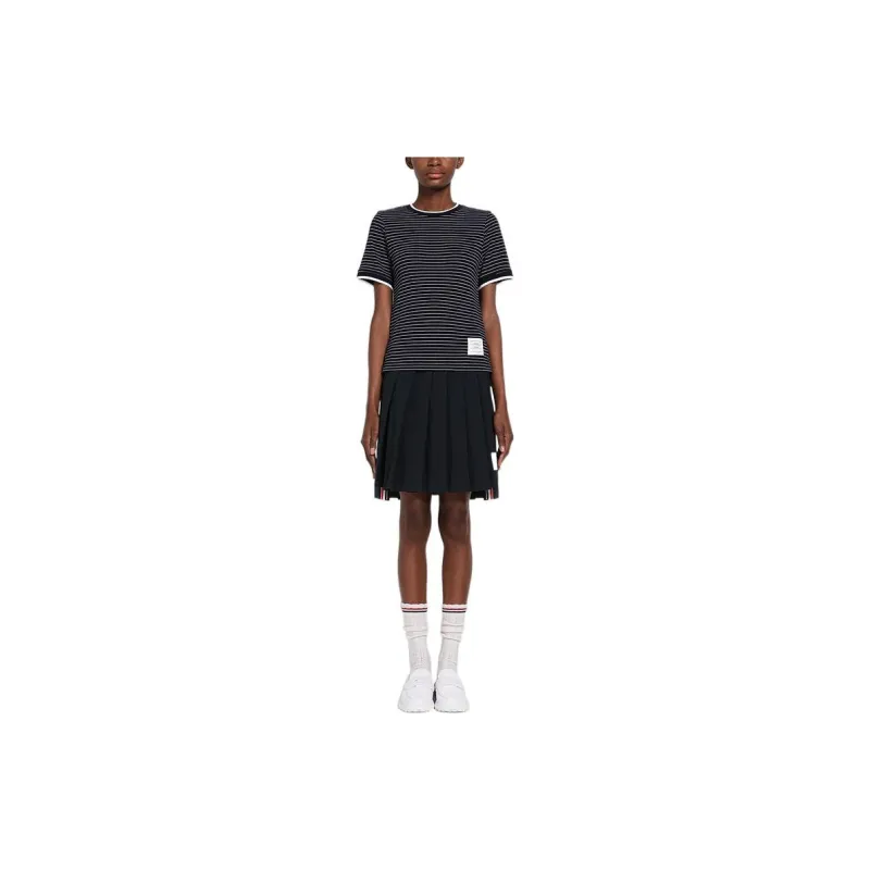 THOM BROWNE T Shirts Women's Navy-1