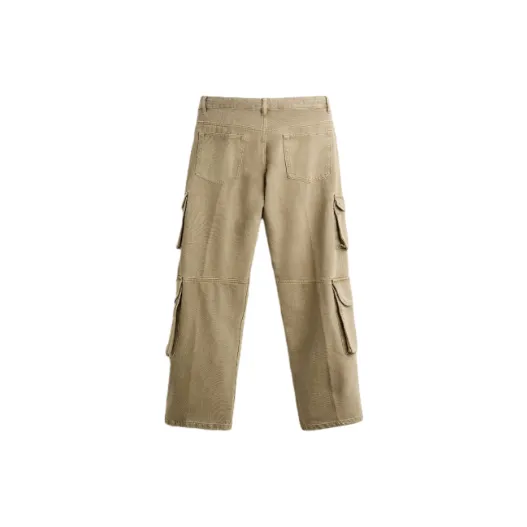 ZARA Jeans Men Khaki-1