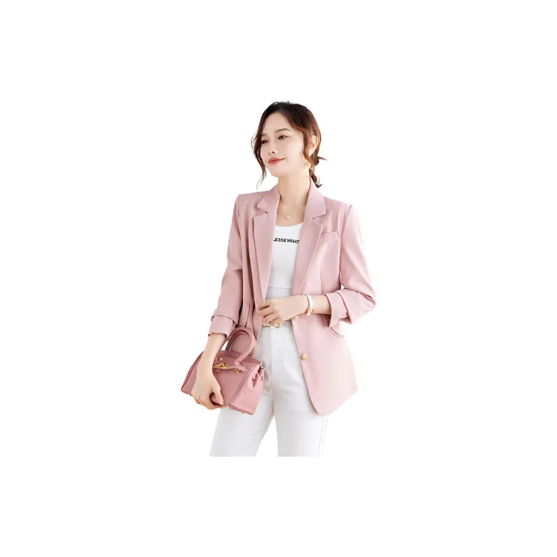 TERRE BLEUE Business Suit Women's Pink-2