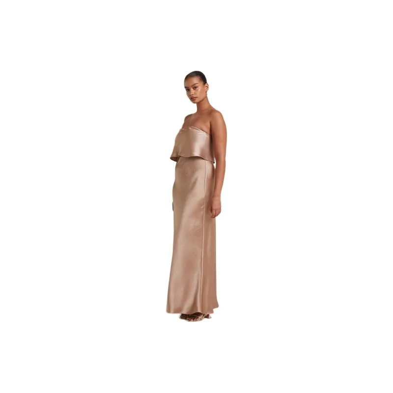 BEC+BRIDGE Evening Dresses Women's Champagne Gold-3