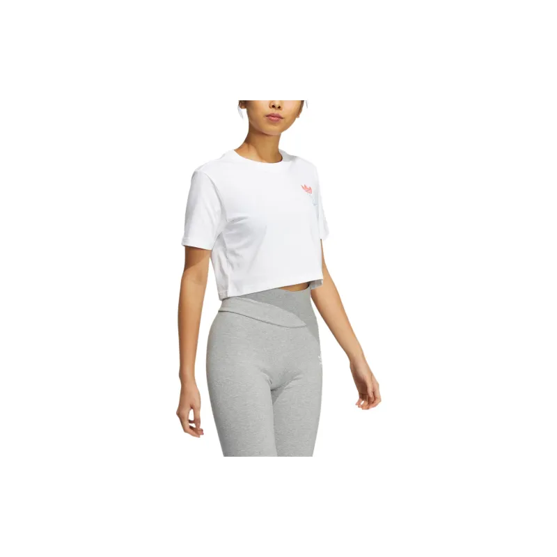 Adidas Originals T Shirt Women's White-3