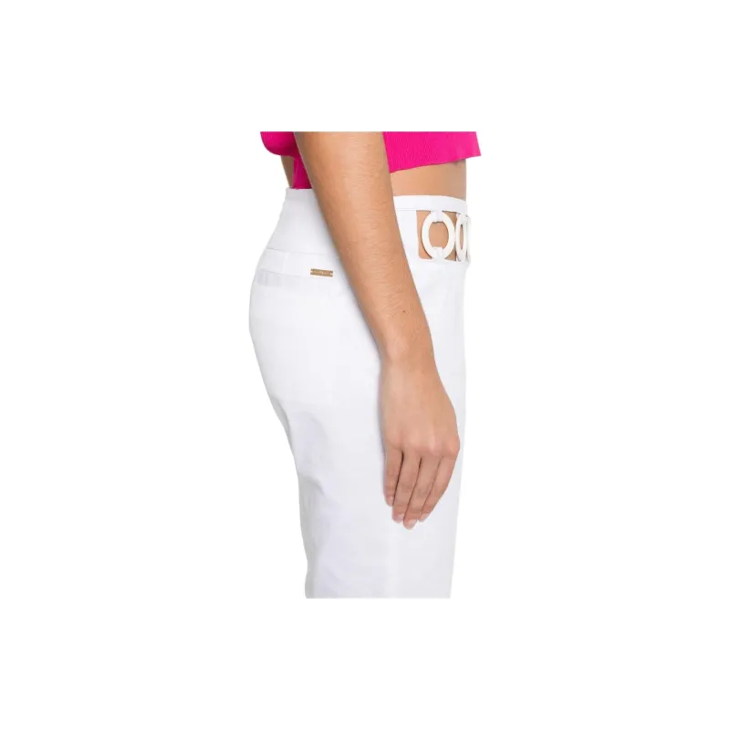 DSQUARED 2 Cut Out Straight Leg Trousers-4