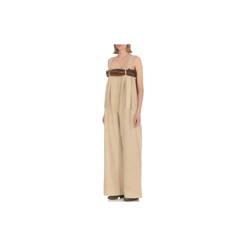 UMA WANG Overalls Women's Natural-2