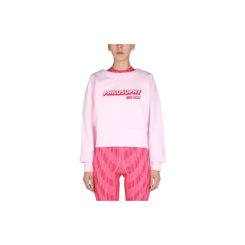 PHILOSOPHY DI LORENZO SERAFINI Logo Printed Sweatshirt-1