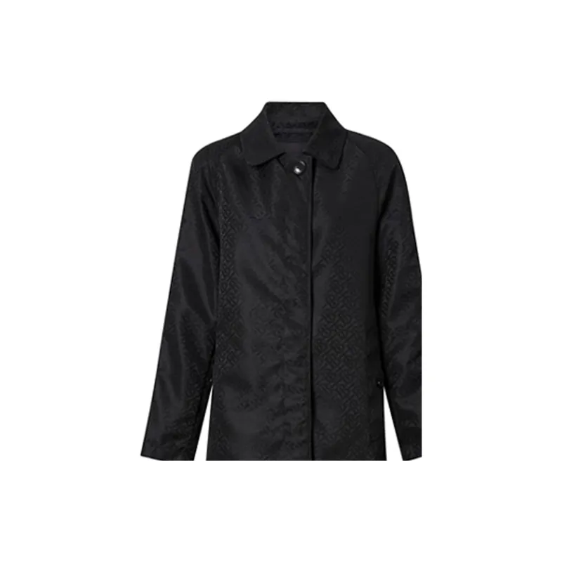 Burberry Coats Women's Black-4