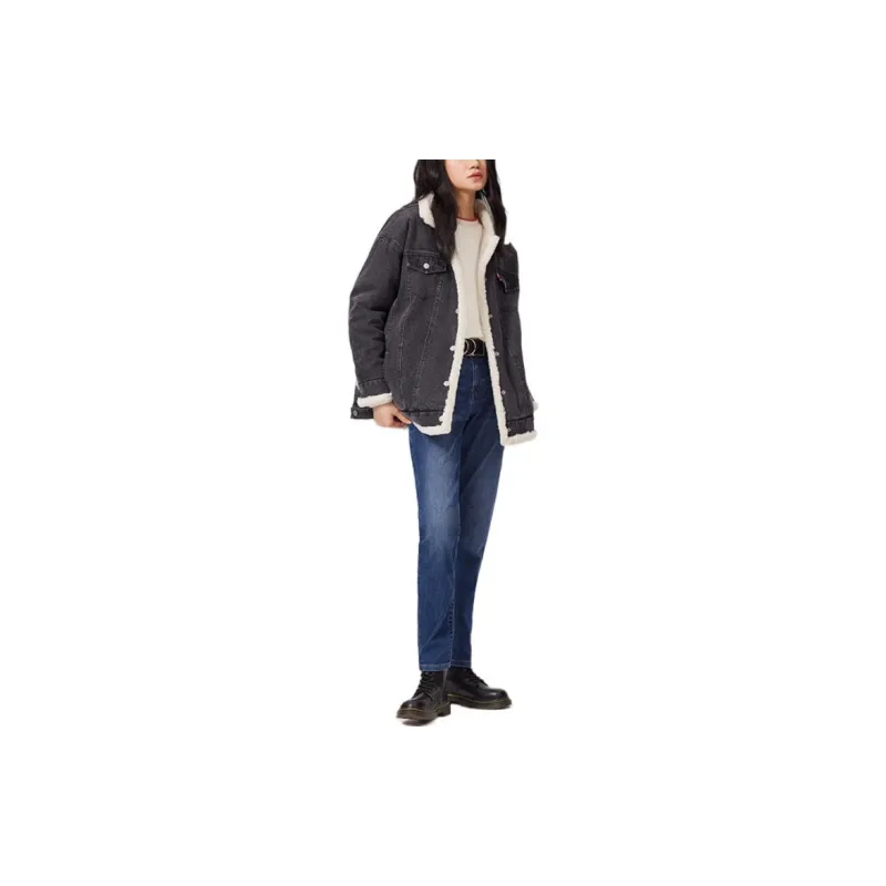 Levi's FW22 Denim Jacket Women's Smoke Gray-2