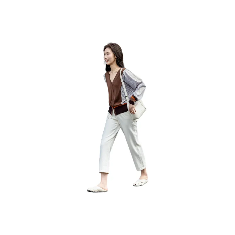 【dme】 Knitwear Women's Dark Brown-2