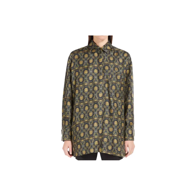 MaxMara Shirts Women's Green-2