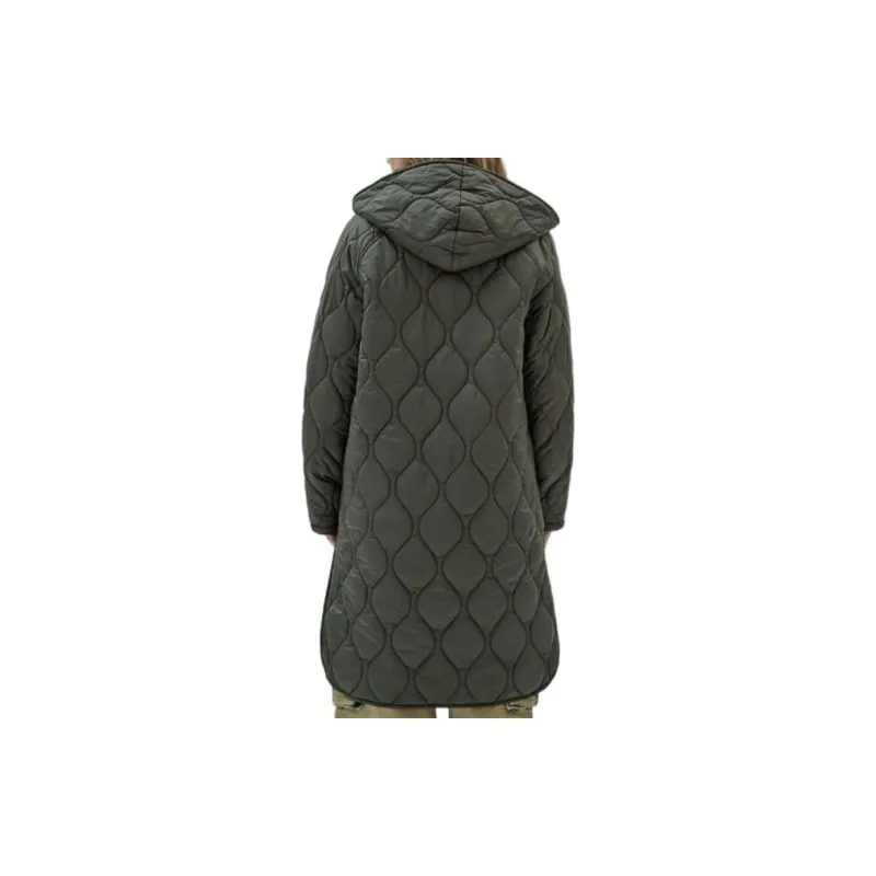 GUESS Coats Women's Green-4