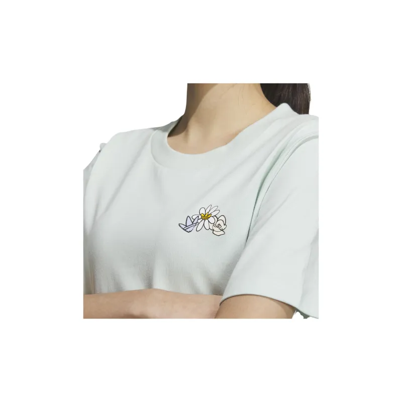 Adidas Originals Short Sleeved Dresses Women's Light Green-4