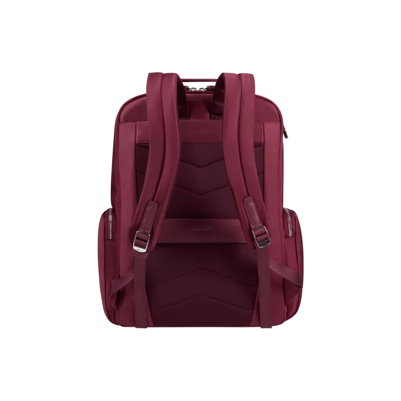 SAMSONITE Nylon Backpack Women's Garnet Red-3