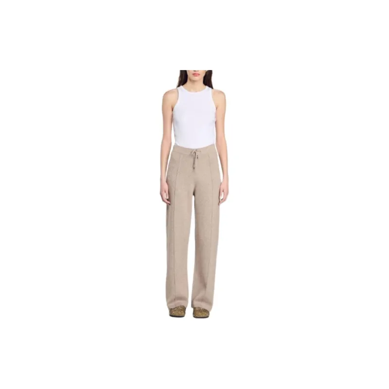 Sandro Rhinestone embellished Trousers-1