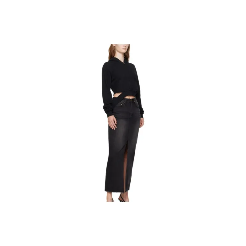 WE11DONE Cut out Hoodie-3
