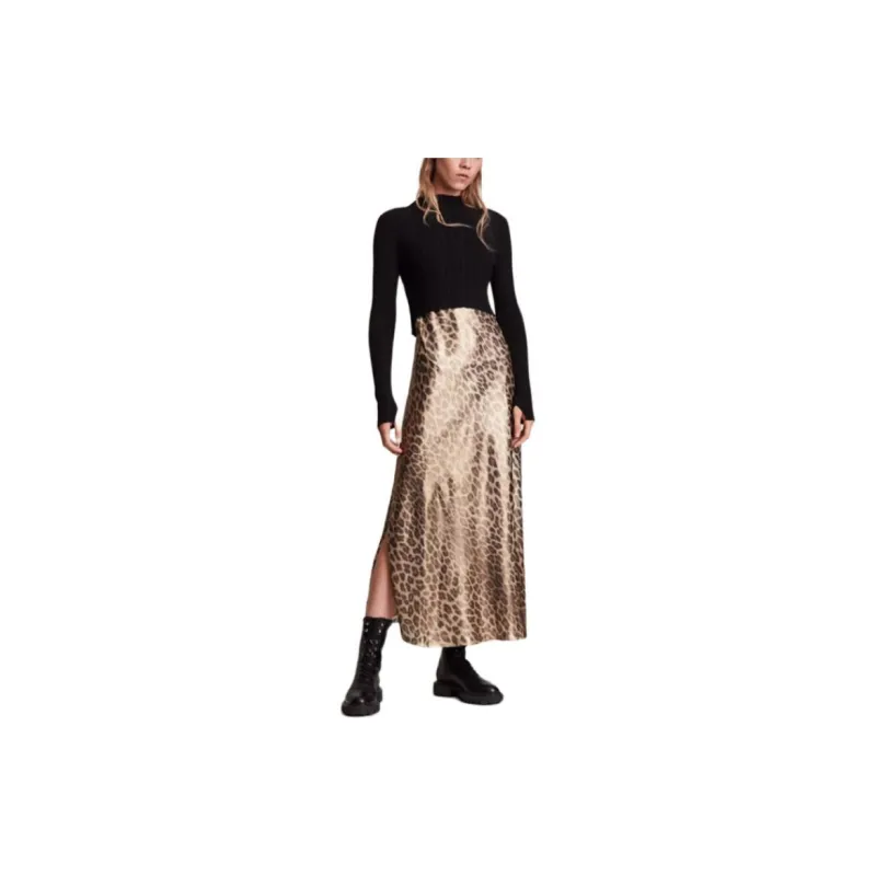 ALLSAINTS Skirt Set Women's Black/Copper-3