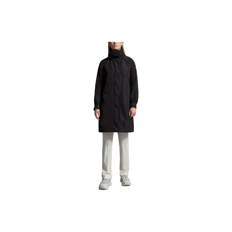 Moncler Trench Coat Women's Black-1