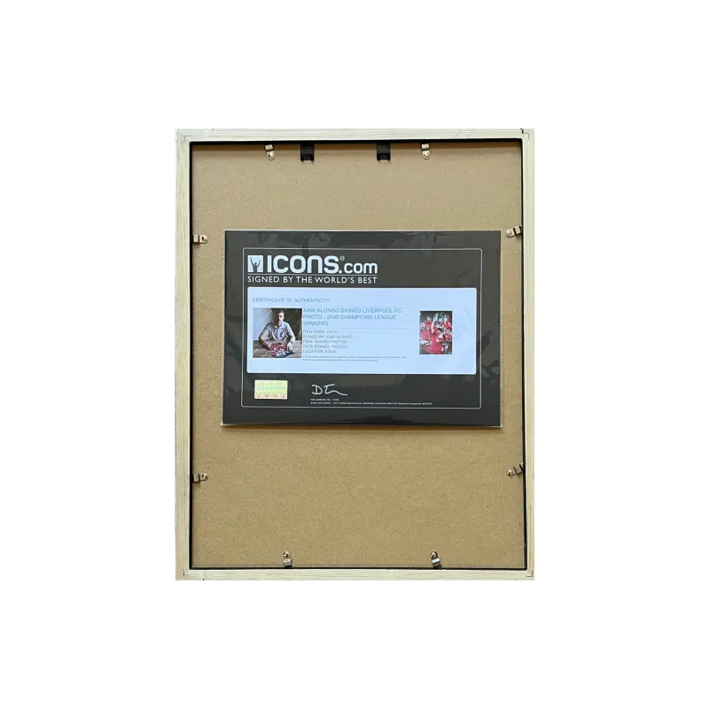 ICONS.com Alonso Includes Certification Certificate, Outer Frame Size 38.6x48.6cm-4