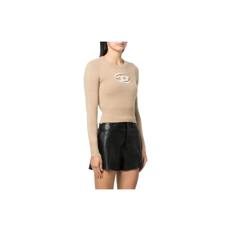 DIESEL M Areesa Logo embroidered Jumper-3