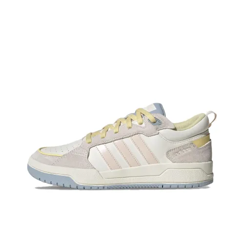 Adidas Neo 100DB Casual Shoes Women's Low-Top Pink/Yellow