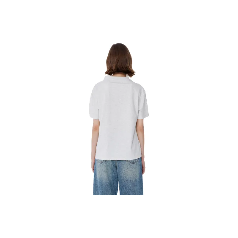 BASIC HOUSE T-Shirt Women's Light Gray-2