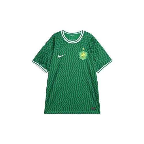 Nike Dri Fit Soccer Jerseys Men's Pine Green