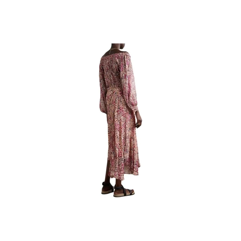 ISABEL MARANT ETOILE Volga Off shoulder Dress-2