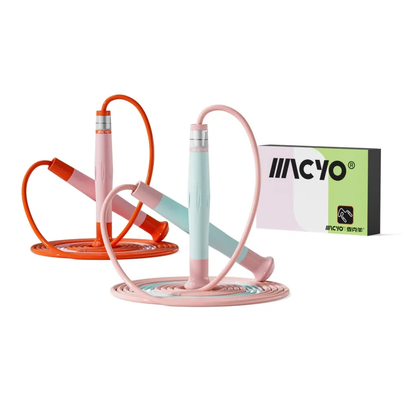 MACYO Fitness Training Non Countable Jump Ropes Students PVC Rubberized Cord PP+Silicone Controller-11