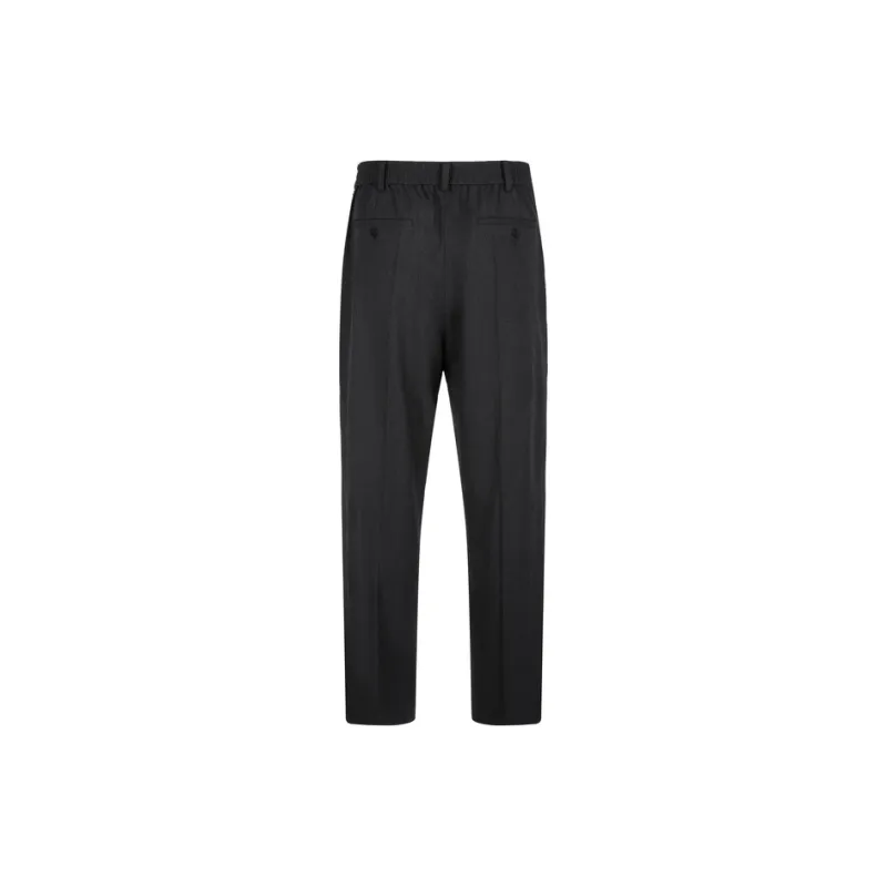 CROQUIS Casual Pants Men's 070 Dark Mixed Gray-1