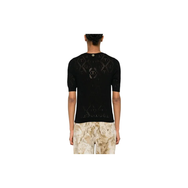 TWINSET MILANO SS24 Knitwear Women's Black-2