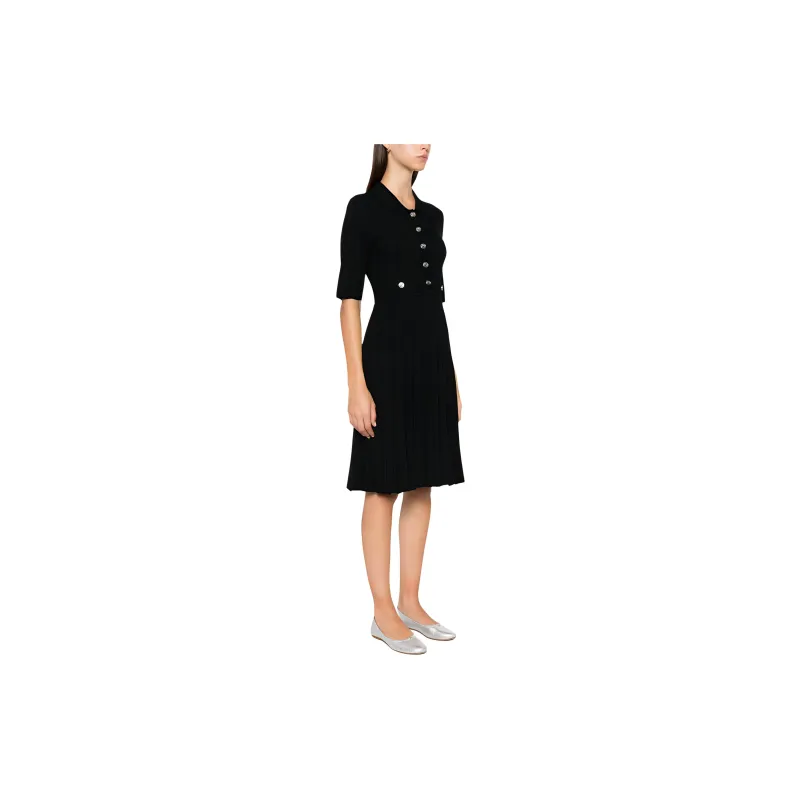 PINKO Ribbed knit Mini Dress-2